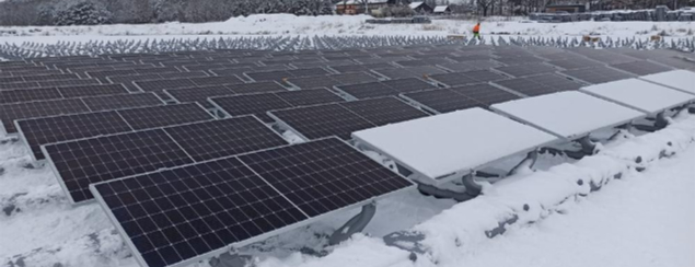 0.5 MW schwimmendes Solarkraftwerk in Polen
